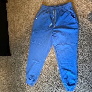 Figs Blue Track Pants